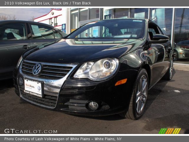 2010 Volkswagen Eos Lux in Black Uni
