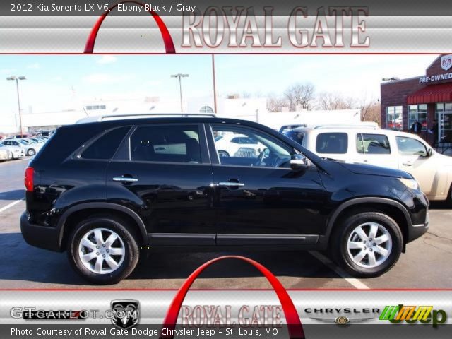 2012 Kia Sorento LX V6 in Ebony Black