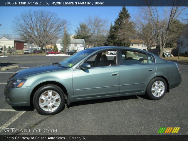 2006 Nissan Altima 2.5 S in Mystic Emerald Metallic