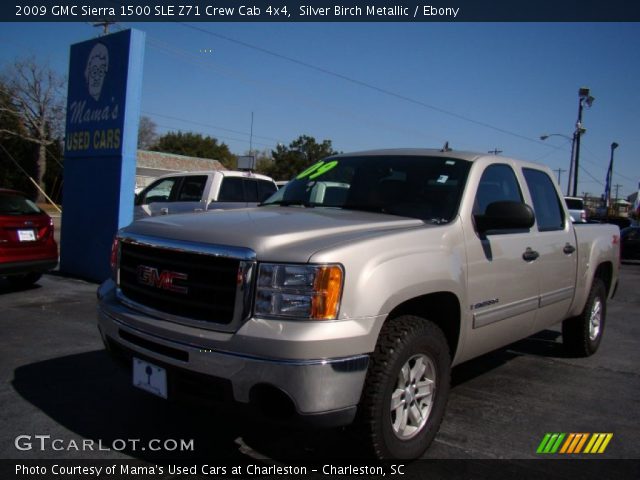 2009 GMC Sierra 1500 SLE Z71 Crew Cab 4x4 in Silver Birch Metallic