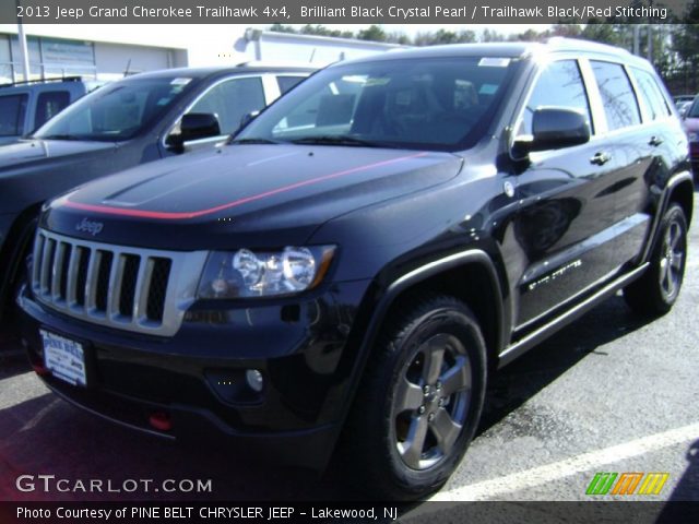 2013 Jeep Grand Cherokee Trailhawk 4x4 in Brilliant Black Crystal Pearl