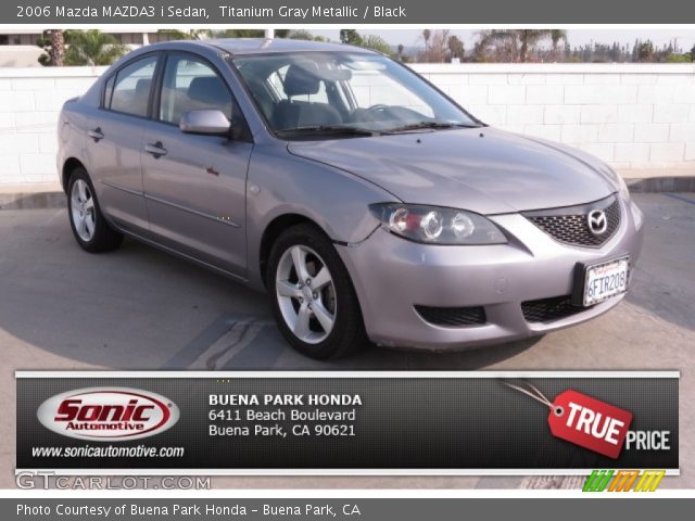 2006 Mazda MAZDA3 i Sedan in Titanium Gray Metallic