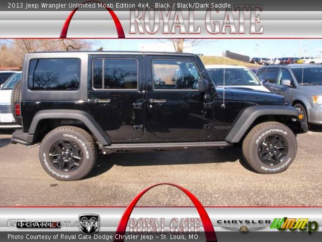 2013 Jeep Wrangler Unlimited Moab Edition 4x4 in Black
