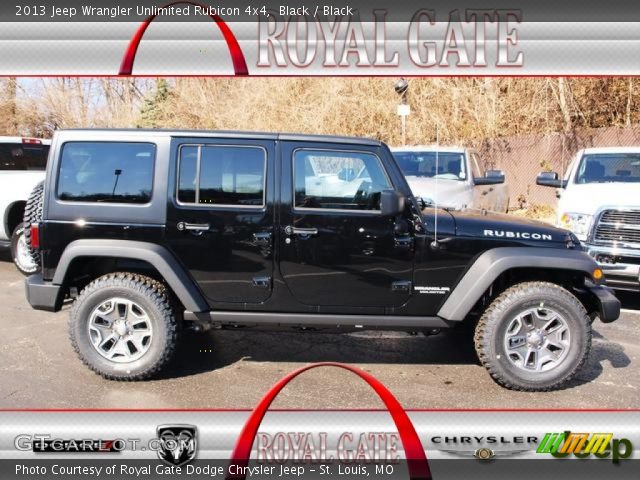 2013 Jeep Wrangler Unlimited Rubicon 4x4 in Black