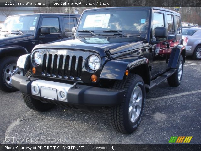 2013 Jeep Wrangler Unlimited Sahara 4x4 in Black