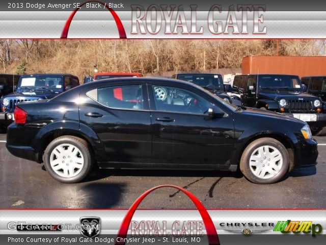 2013 Dodge Avenger SE in Black