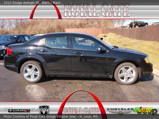 2013 Dodge Avenger SE in Black