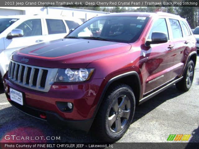 2013 Jeep Grand Cherokee Trailhawk 4x4 in Deep Cherry Red Crystal Pearl