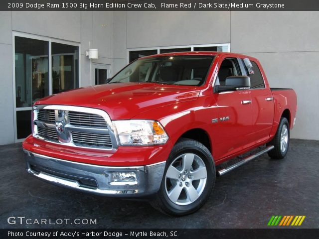 2009 Dodge Ram 1500 Big Horn Edition Crew Cab in Flame Red