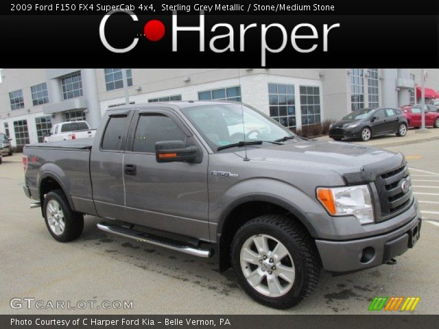 2009 Ford F150 FX4 SuperCab 4x4 in Sterling Grey Metallic