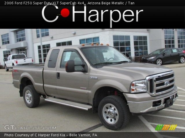 2006 Ford F250 Super Duty XLT SuperCab 4x4 in Arizona Beige Metallic