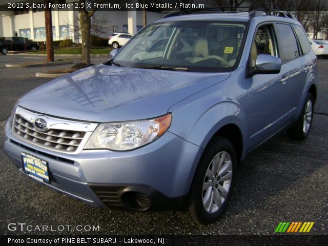 2012 Subaru Forester 2.5 X Premium in Ice Blue Metallic