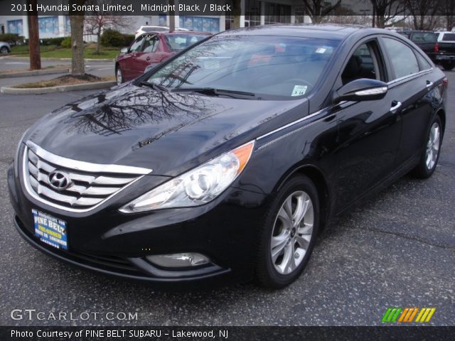 2011 Hyundai Sonata Limited in Midnight Black