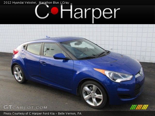 2012 Hyundai Veloster  in Marathon Blue