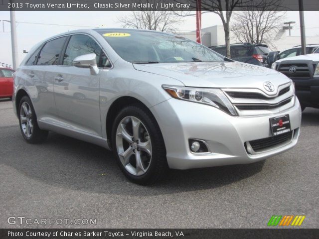 2013 Toyota Venza Limited in Classic Silver Metallic