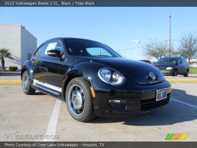 2013 Volkswagen Beetle 2.5L in Black