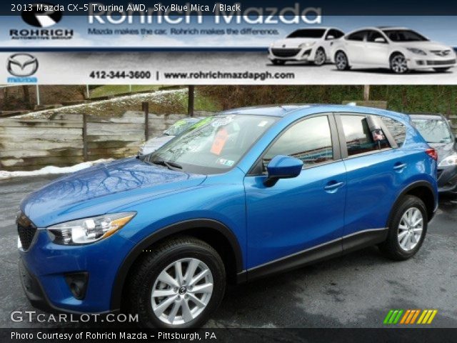 2013 Mazda CX-5 Touring AWD in Sky Blue Mica
