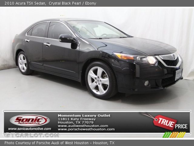 2010 Acura TSX Sedan in Crystal Black Pearl