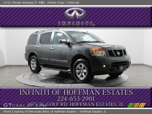 2012 Nissan Armada SV 4WD in Smoke Gray