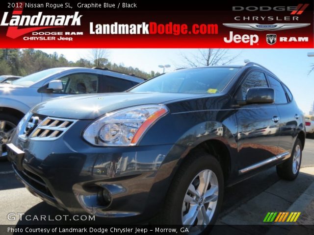 2012 Nissan Rogue SL in Graphite Blue