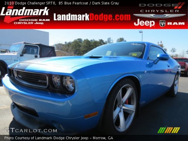 2010 Dodge Challenger SRT8 in B5 Blue Pearlcoat