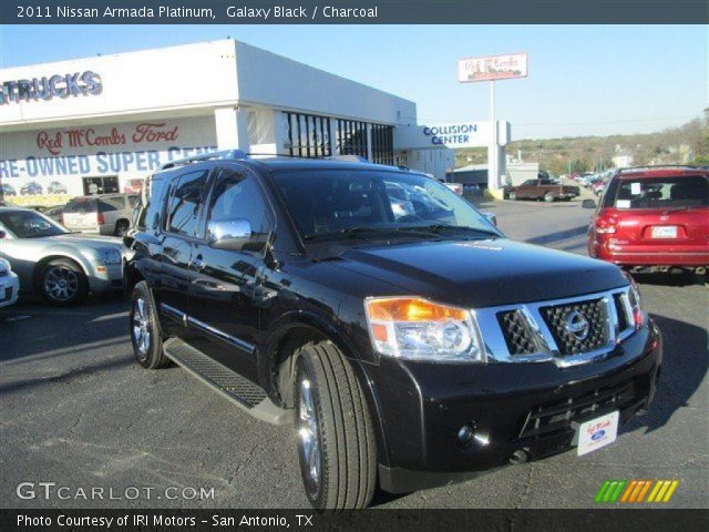 2011 Nissan Armada Platinum in Galaxy Black