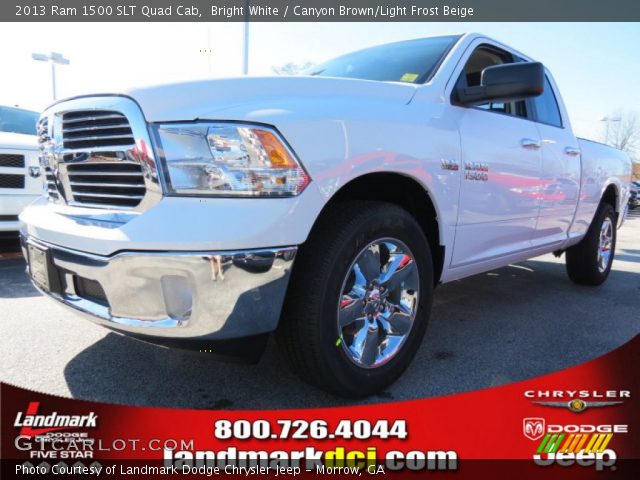 2013 Ram 1500 SLT Quad Cab in Bright White