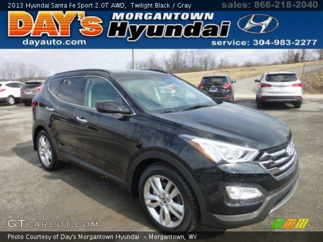 2013 Hyundai Santa Fe Sport 2.0T AWD in Twilight Black