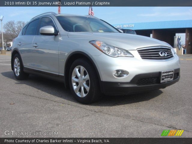 2010 Infiniti EX 35 Journey AWD in Liquid Platinum