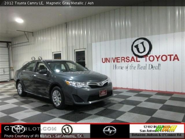 2012 Toyota Camry LE in Magnetic Gray Metallic