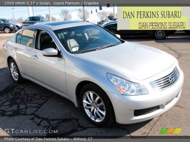 2009 Infiniti G 37 x Sedan in Liquid Platinum