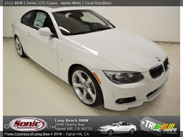 2013 BMW 3 Series 335i Coupe in Alpine White