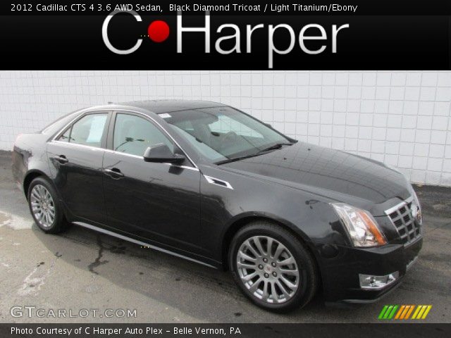 2012 Cadillac CTS 4 3.6 AWD Sedan in Black Diamond Tricoat