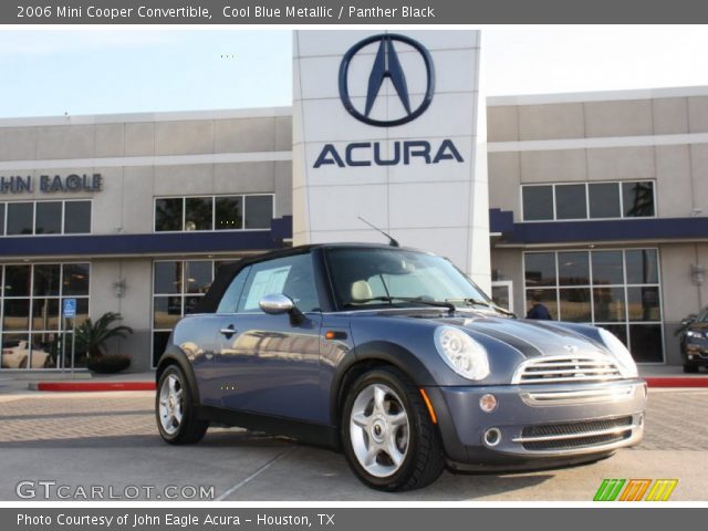 2006 Mini Cooper Convertible in Cool Blue Metallic