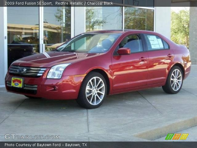 2009 Ford Fusion SE Sport in Redfire Metallic