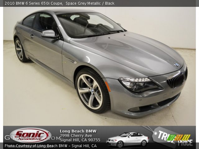 2010 BMW 6 Series 650i Coupe in Space Grey Metallic
