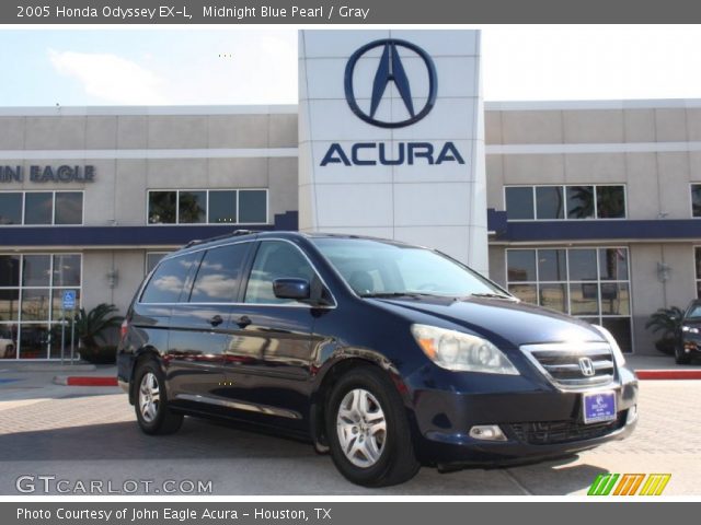 2005 Honda Odyssey EX-L in Midnight Blue Pearl