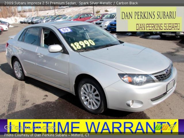 2009 Subaru Impreza 2.5i Premium Sedan in Spark Silver Metallic