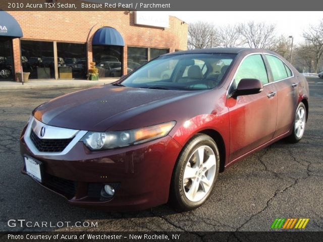 2010 Acura TSX Sedan in Basque Red Pearl