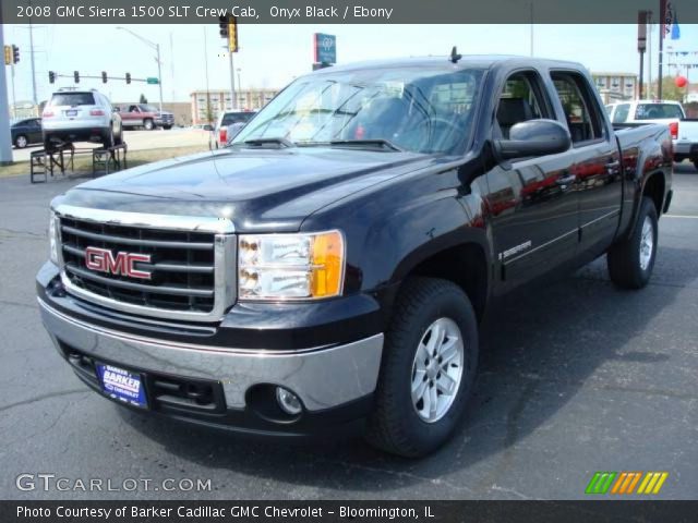 2008 GMC Sierra 1500 SLT Crew Cab in Onyx Black