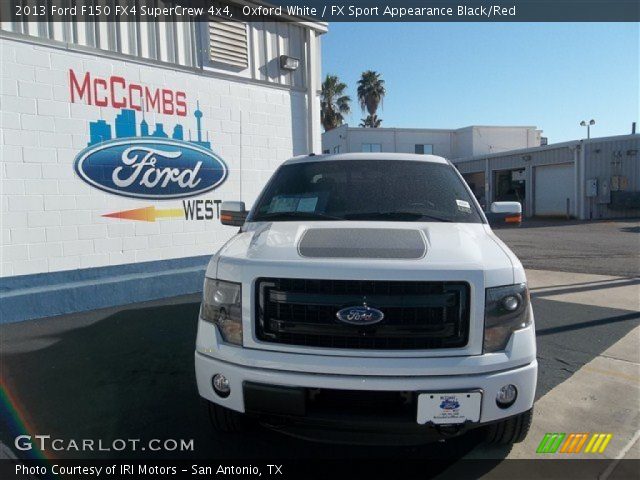 2013 Ford F150 FX4 SuperCrew 4x4 in Oxford White