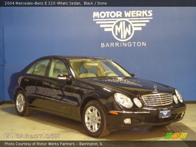2004 Mercedes-Benz E 320 4Matic Sedan in Black