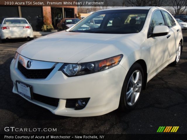 2010 Acura TSX Sedan in Premium White Pearl