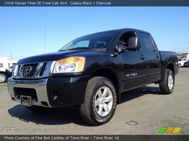 2008 Nissan Titan SE Crew Cab 4x4 in Galaxy Black