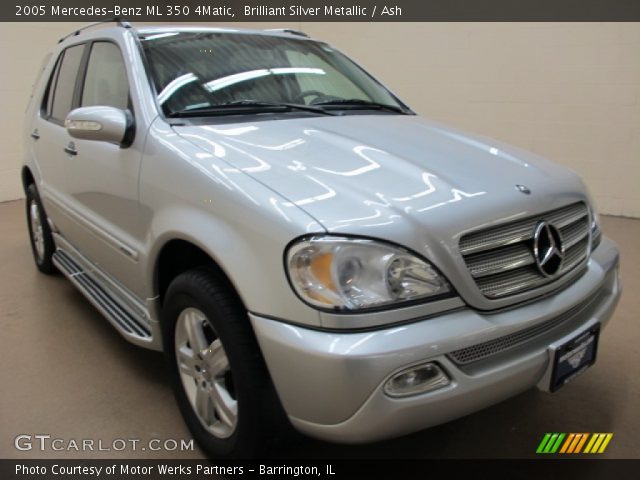 2005 Mercedes-Benz ML 350 4Matic in Brilliant Silver Metallic