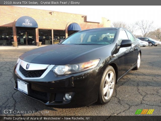 2010 Acura TSX Sedan in Crystal Black Pearl