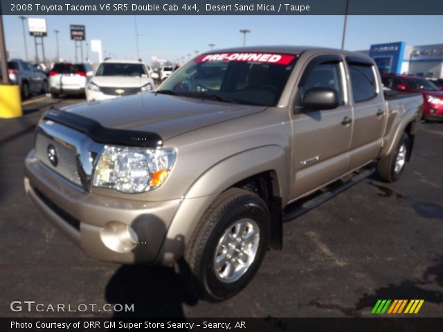 2008 Toyota Tacoma V6 SR5 Double Cab 4x4 in Desert Sand Mica