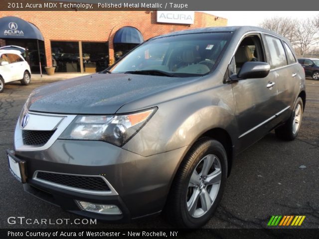 2011 Acura MDX Technology in Polished Metal Metallic