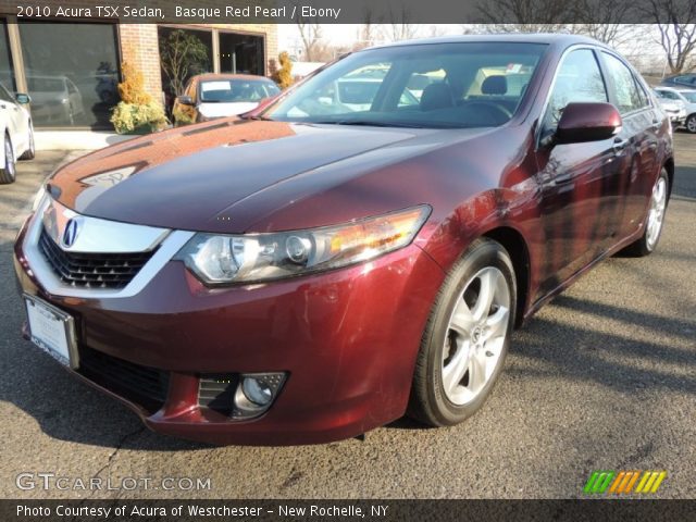 2010 Acura TSX Sedan in Basque Red Pearl