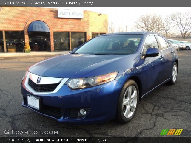 2010 Acura TSX Sedan in Vortex Blue Pearl